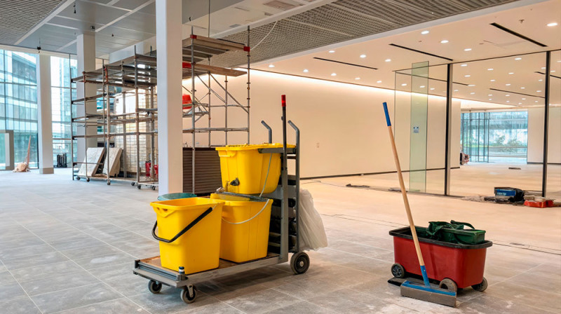 Nettoyage après construction et rénovation dans le Grand Montréal